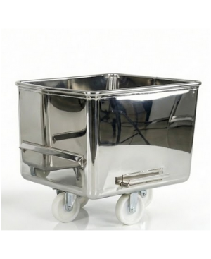 200L Dump Buggy Mirror Finish T304 Stainless Steel (DIN 9797 Compatible)