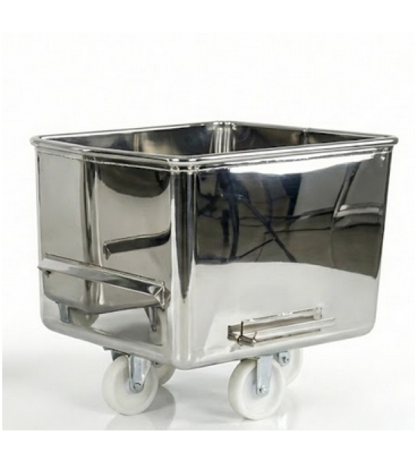 200L Dump Buggy Mirror Finish T304 Stainless Steel...